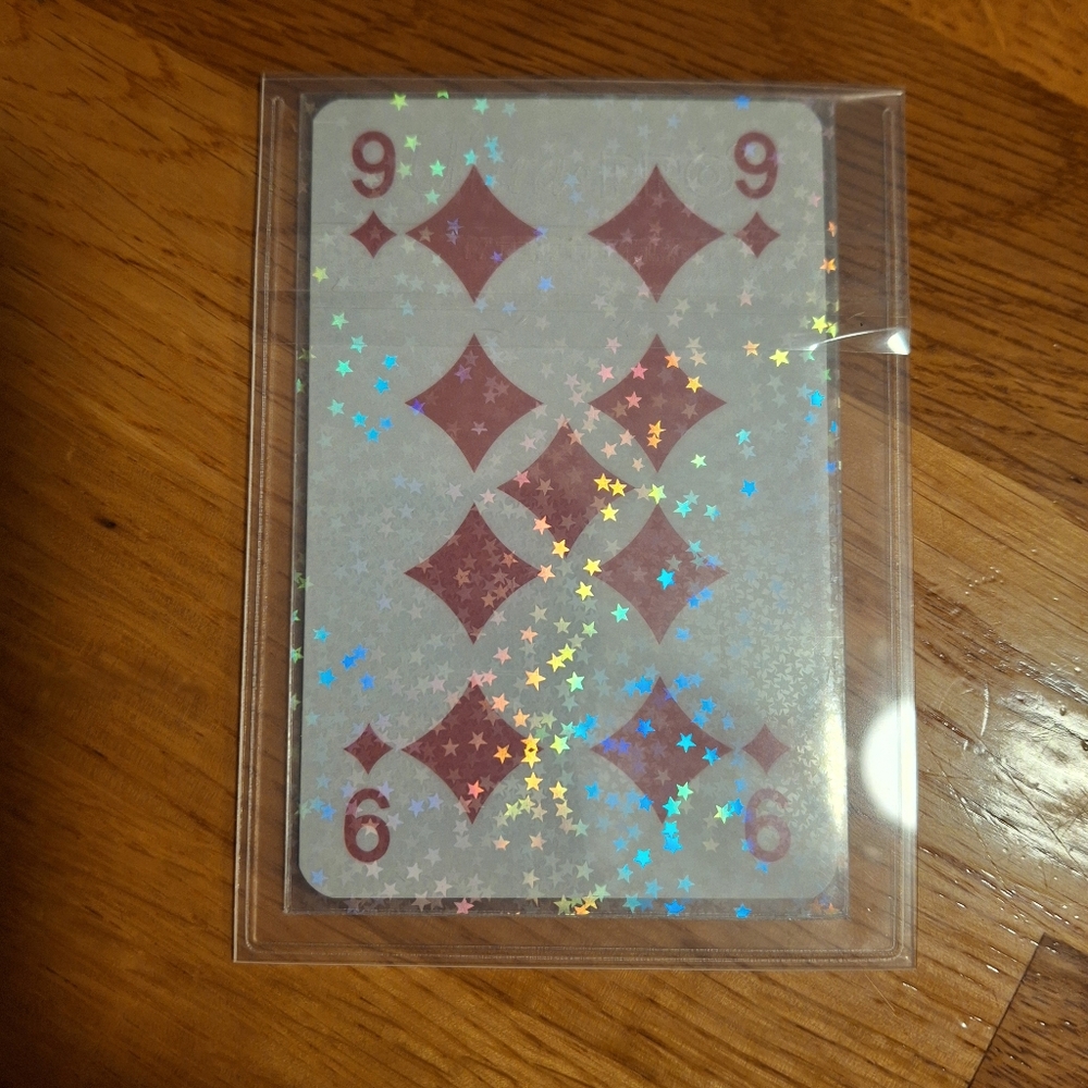 New Louis Vuitton Playing Card, Paris Exclusive 9 of Diamonds With COA - Picture 2 of 5
